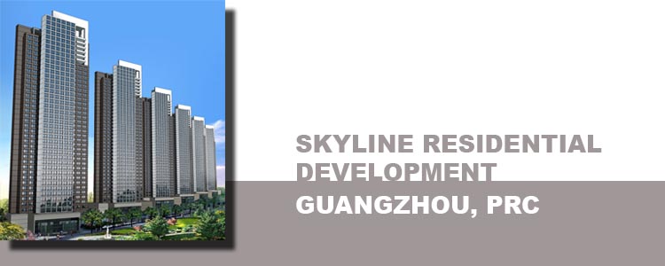 SKYLINE RESIDENTIAL DEVELOPMENT, GuangZhou, P.R.C.