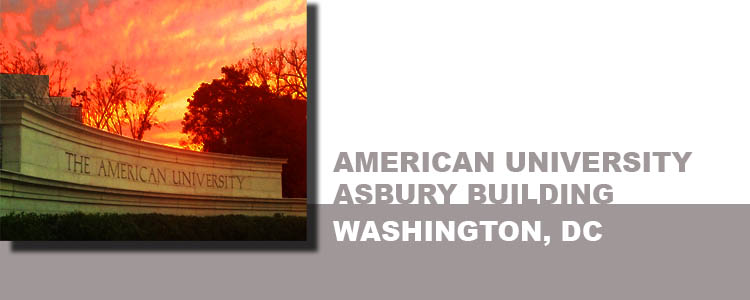 AMERICAN UNIVERSITY ASBURY BUILDING, WASHINGTON, DC